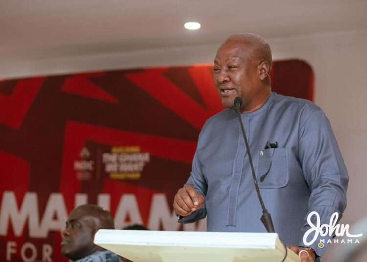 Former President John Dramani Mahama