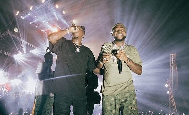 Duo Performance Thrills Fans At Timeless Concert 1 Davido and Stonebwoy