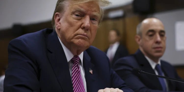 Former U.S President, Donald Trump.