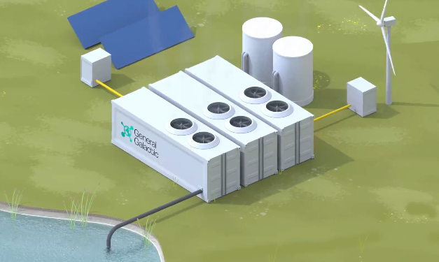 Concept visualization of general galactic e-fuel innovation.