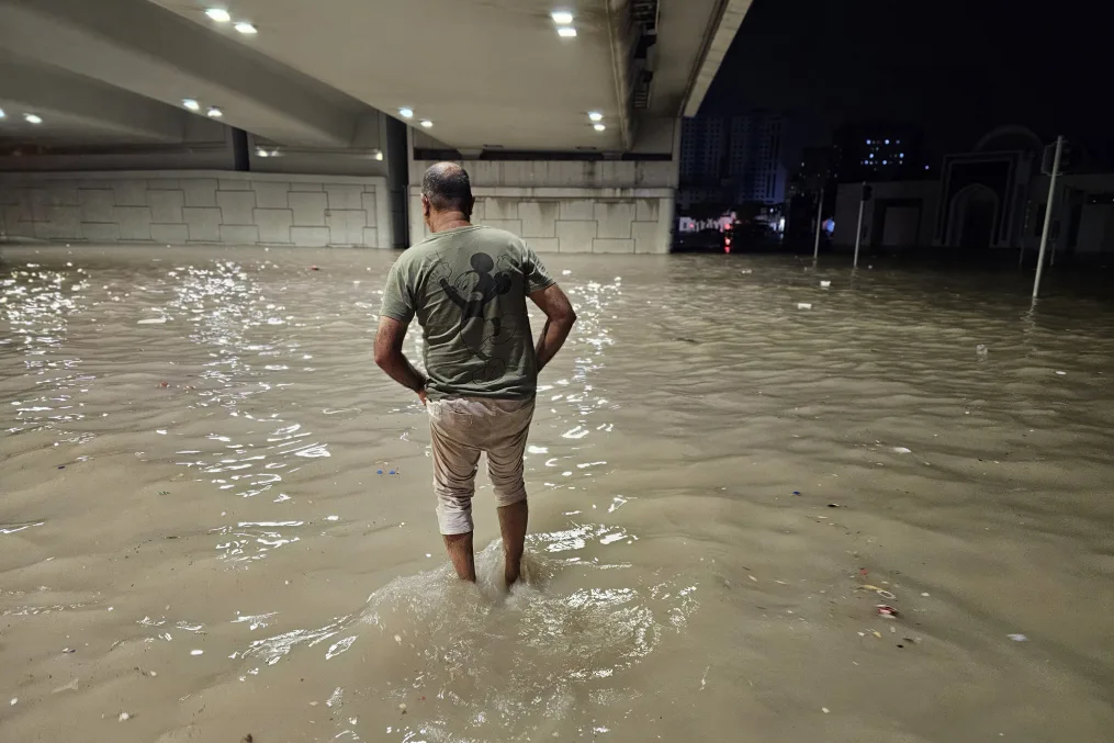 UAE Hit With Heaviest Rainfall In 75 Years 3 gettyimages 2147866307