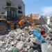 Gaza Civil Defence works to recover bodies in Khan Younis after the Israeli army’s withdrawal, April 9, 2024.