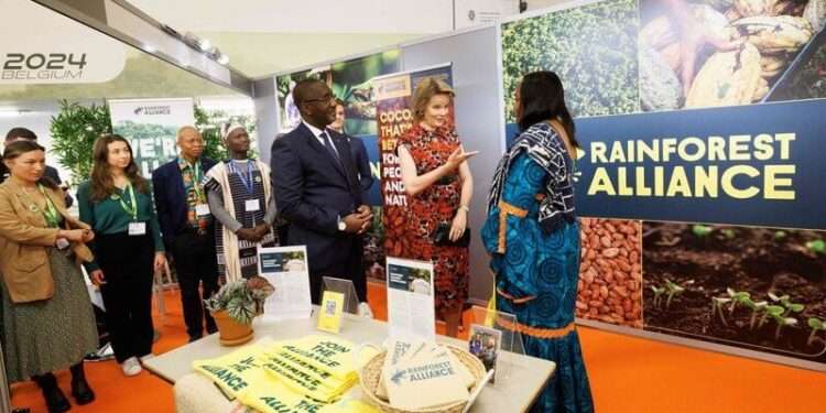 Queen Mathilde attended the opening of the 2024 World Cocoa Conference