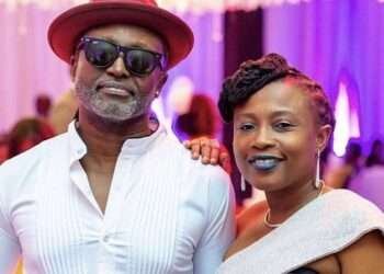 Reggie Rockstone and his wife, Dr. Zilla Limann