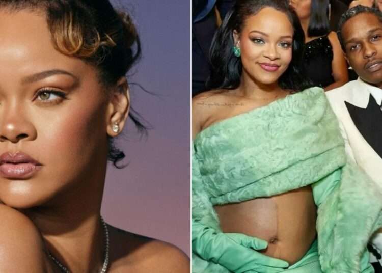 Rihanna and her partner, A$AP Rocky