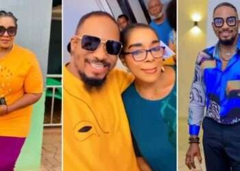 Rita Edochie and the late Pope Junior