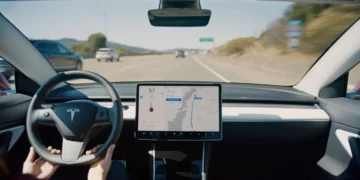 Tesla car