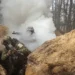 Russia Accused Of Using Chloropicrin In War 13 Ukrainian servicemen take part in radiation, chemical and biological hazard drills.