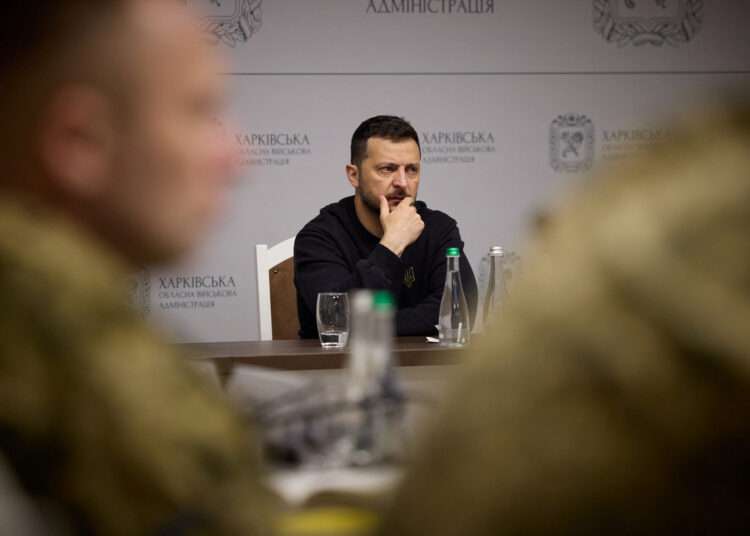 Ukraine's President, Volodymyr Zelenskyy.