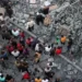 6, 400 Palestinians Missing Since Gaza War Outbreak 11 Palestinians search for survivors at the site of an Israeli strike on the Al-Daraj neighbourhood in Gaza.