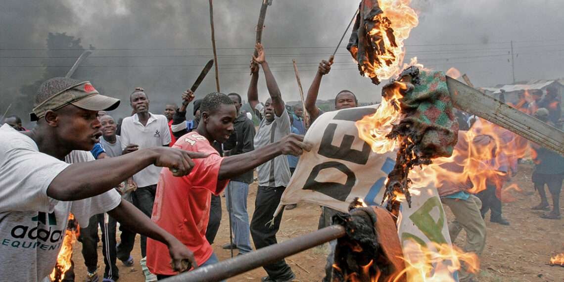 political violence degrades democracy