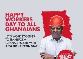 May Day: NDC Pledges Economic Relief and Worker Protections 9 Former President John Dramani Mahama