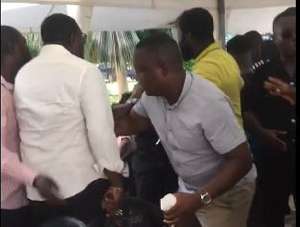 John Dumelo altercation