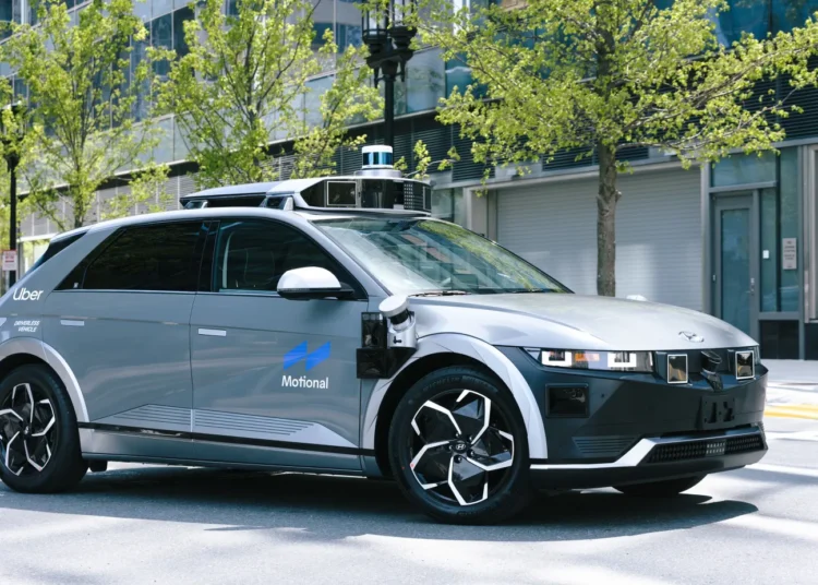 Hyundai Invests Big: Secures Majority Stake in Motional 1 Motional IONIQ5AV Uber 2