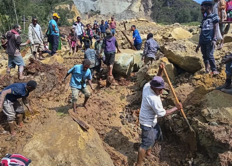 Papua New Guinea landslide