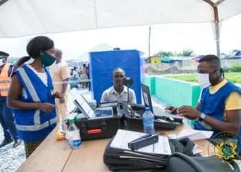 EC's Officers Facilitating the Registration of Voters