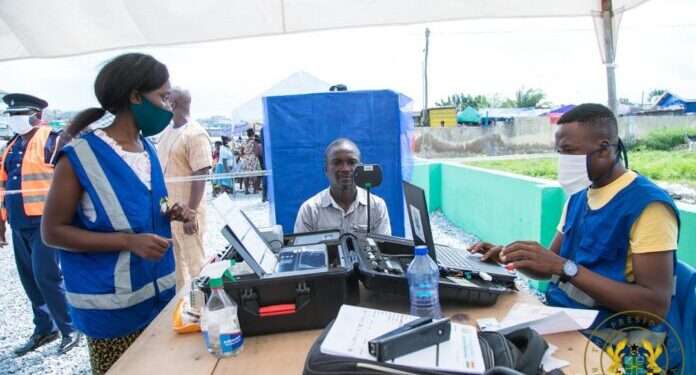 EC's Officers Facilitating the Registration of Voters