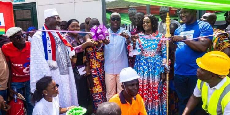 Minister for Lands and Natural Resources, Hon. Samuel A. Jinapor, presided over the inauguration