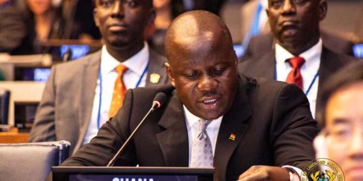 Hon. Samuel A. Jinapor, Minister for Lands and Natural Resources