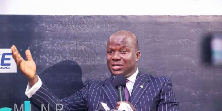 Hon. Samuel A. Jinapor, the Minister of Lands and Natural Resources