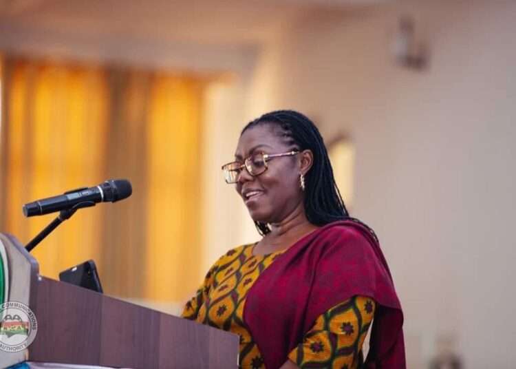 Ministry of Communications Unveils Strategies to Tackle Mobile Phone Snatching 1 Hon. Ursula Owusu-Ekuful, the Minister for Communications and Digitalisation