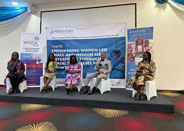 Empowerment Forum for Women-Led SMEs in Maritime and Trade 1 The United States Agency for International Development, through the Feed the Future Ghana Trade and Investment (GTI) Activity, organized the forum in collaboration with