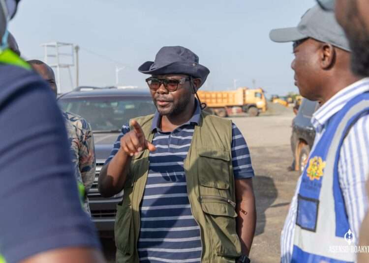Roads and Highways Minister Inspects Infrastructure Projects Across Greater Accra 1 Hon. Francis Asenso-Boakye, the Minister for Roads and Highways