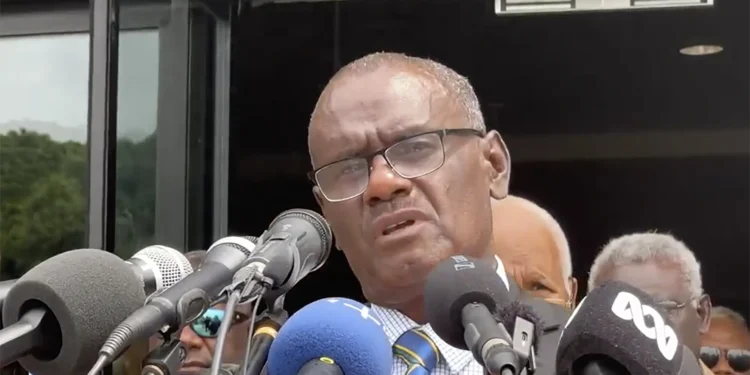Solomon Islands’ Prime Minister-Elect, Jeremiah Manele.