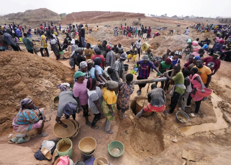 Africa's Precious Minerals Plundered 1 An illegal mining site in Jos, Nigeria