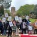 Nigerian Students Expelled from UK University Over Fees 12 Some students demonstrating after expulsion