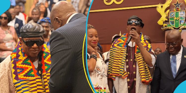 American singer Granted Ghanaian Citizenship 1 Stevie Wonder and President Akuffo-Addo