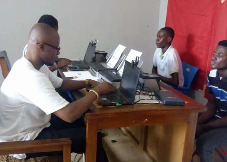 Some suspected minors participating in the ongoing Limited-Voters Registration