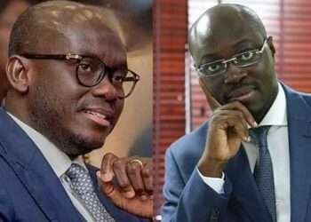 Godfred Yeboah Dame and Dr Ato Forson