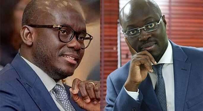 Godfred Yeboah Dame and Dr Ato Forson