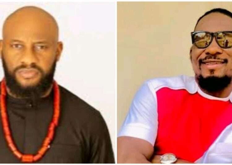 Nollywood Actor Absent From Junior Pope’s Burial, Cites Betrayal 1 Yul Edochie and the late Junior Pope