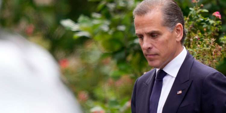 Hunter Biden Found Guilty On All Charges In Gun Case 1 Hunter Biden departs from federal court, Tuesday, June 11, 2024, in Wilmington, Delaware.