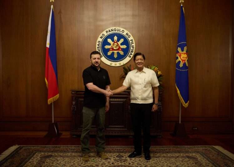 Ukraine To Open Embassy In The Philippines 1 President of Ukraine, Volodymyr Zelenskyy and President Ferdinand R. Marcos Jr.