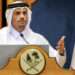 Qatar's Prime Minister Sheikh Mohammed bin Abdulrahman bin Jassim al-Thani.