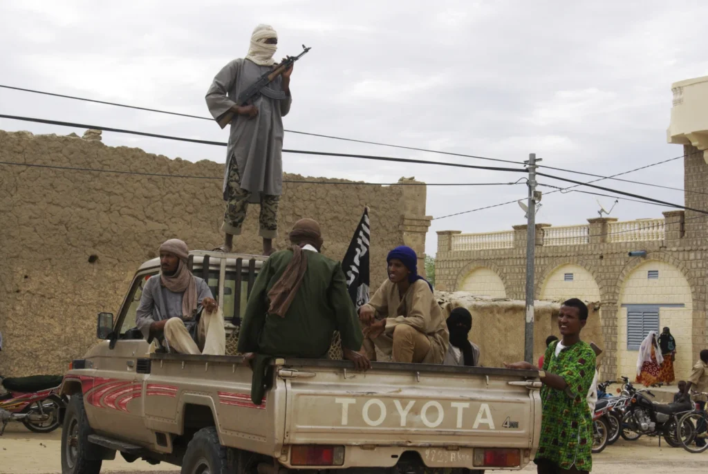 Fighters from Islamist group Ansar Dine