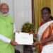 Indian Prime Minister, Narendra Modi and President of India, Droupadi Murmu.
