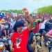 Some Ghanaian Youth in a protest