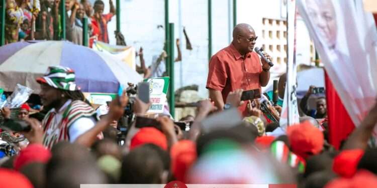 Former President John Dramani Mahama, Flagbeaer, NDC