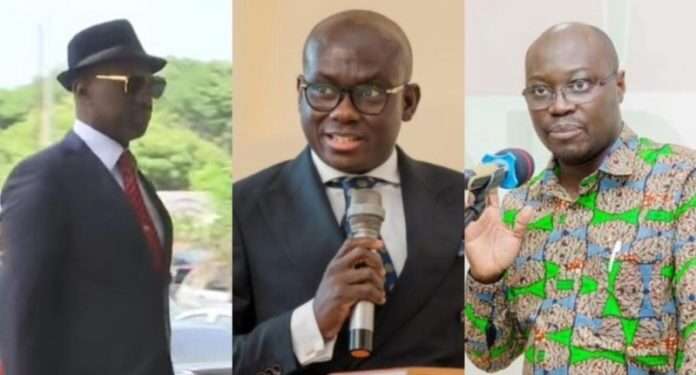 Court Admits Controversial Audio Recording in Ambulance Trial 1 Richard Jakpa, Godfred Yeboah Dame and Ato Forson