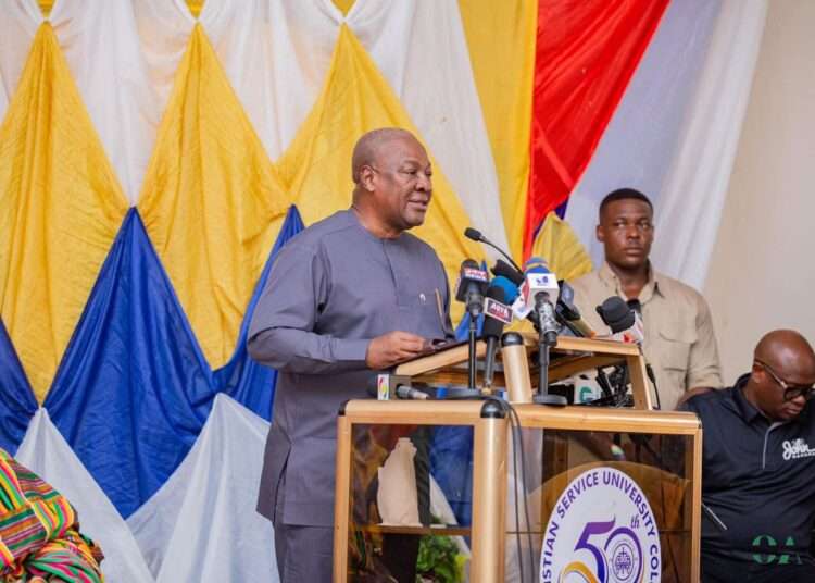 former President John Dramani Mahama, Flag bearer of the National Democratic Congress