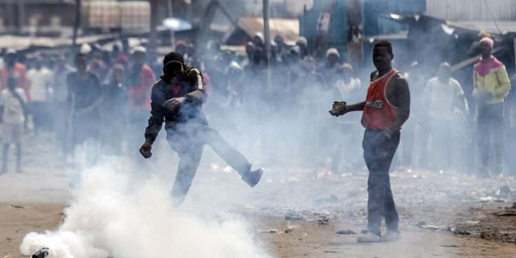 Hundreds Arrested in Nairobi Amid Protests Against Tax Hikes 1 Protest in Nairobi Kenya