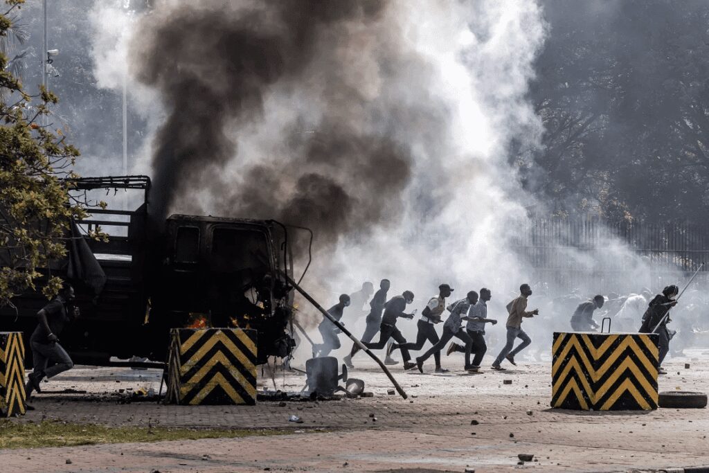 NANHRI Condemns Excessive Force in Kenya Amidst Public Unrest 2 Kenya protest