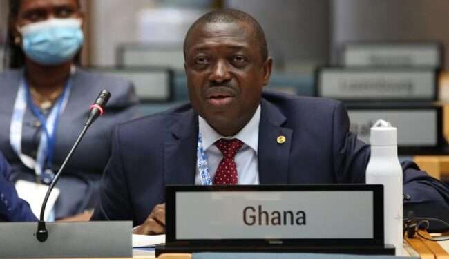 Mr. Damptey Bediako Asare, Ghana's High Commissioner to Kenya