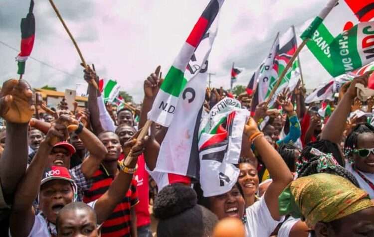 NDC Calls on Ghanaians to Choose Experience Over Experiment 1 National Democratic Congress (NDC) Supporters