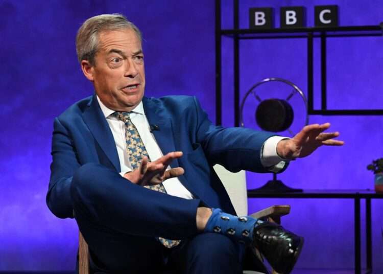 Farage Lash Out At Daily Mail 1 Farage Ally Slammed Over X Interaction Scandal