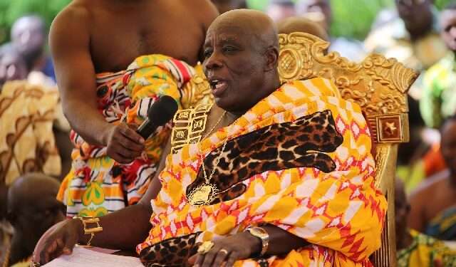 Okyenhene Calls for Enhanced Remuneration for Teachers 1 Osagyefuo Amoatia Ofori Panin, the Okyenhene